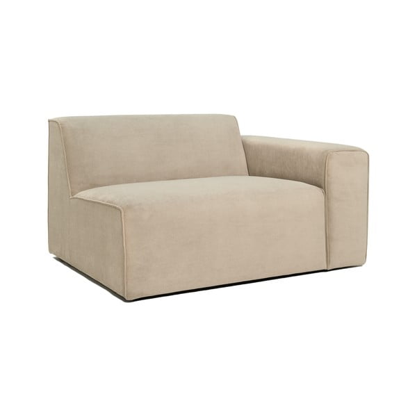 Бежов велурен модул на дивана (десен ъгъл) Sting - Scandic-image-2