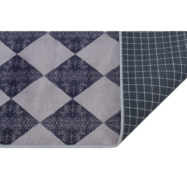 Сив миещ се килим 180x120 cm - Vitaus-image-2