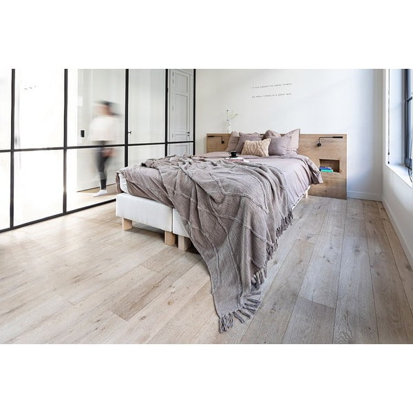 Светлокафява памучна покривка за двойно легло 250x260 cm Sahara - Tiseco Home Studio-image-1