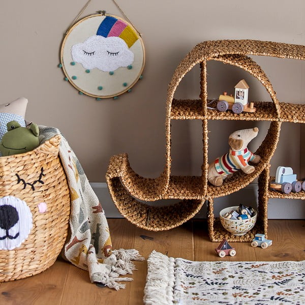 Ратанова етажерка за деца Elmar - Bloomingville Mini-image-1