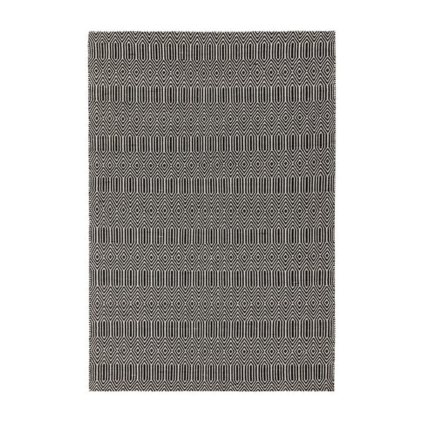 Черен вълнен килим 120x170 cm Sloan - Asiatic Carpets