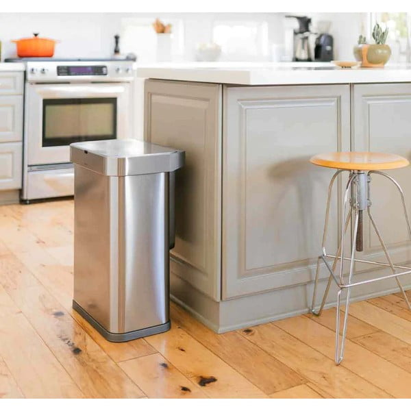 Кошче за отпадъци от неръждаема стомана 58 л - simplehuman-image-1