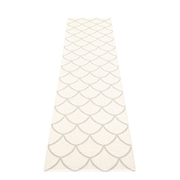 Кремава пътека за открито и закрито 70x300 cm Kotte Linen – Pappelina-image-2
