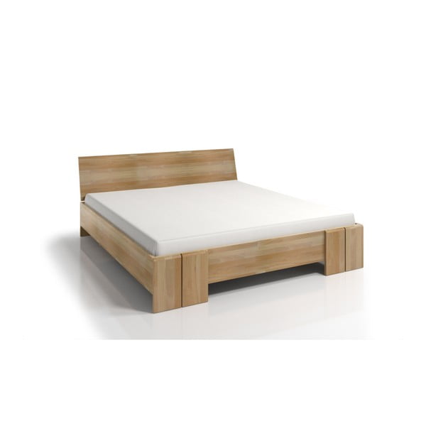 Dvoulůžková postel z bukového dřeva s úložným prostorem SKANDICA Vestre Maxi, 140 x 200 cm-image-3