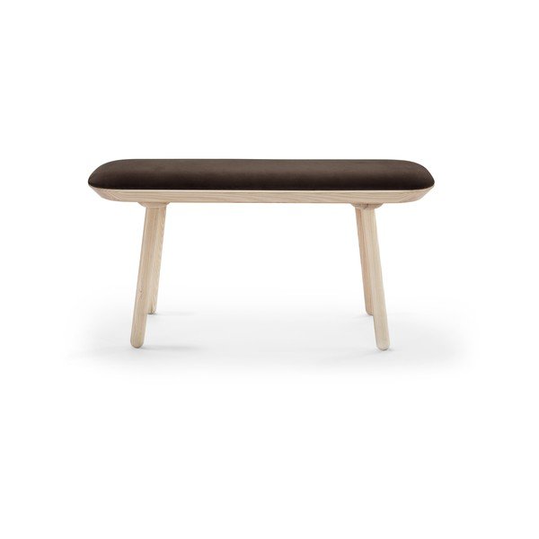 Кафява кадифена пейка , 100 см Naïve - EMKO-image-2