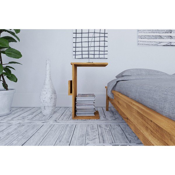 Нощно шкафче от дъбова дървесина Retro 2 - The Beds-image-1