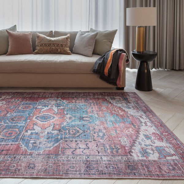 Червен килим 170x120 cm Kaya - Asiatic Carpets-image-1
