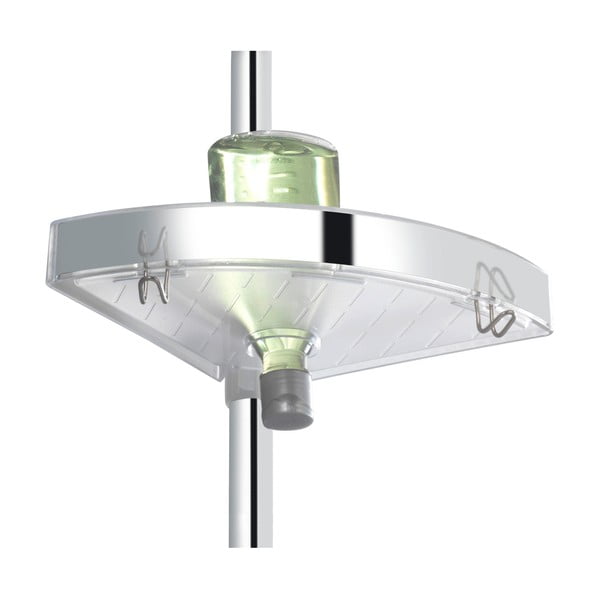 Телескопичен стенен рафт Premium за баня - Wenko-image-3