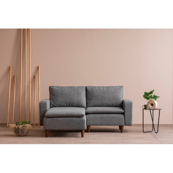 Светлосив ъглов диван (ляв ъгъл) Lungo – Balcab Home-image-1