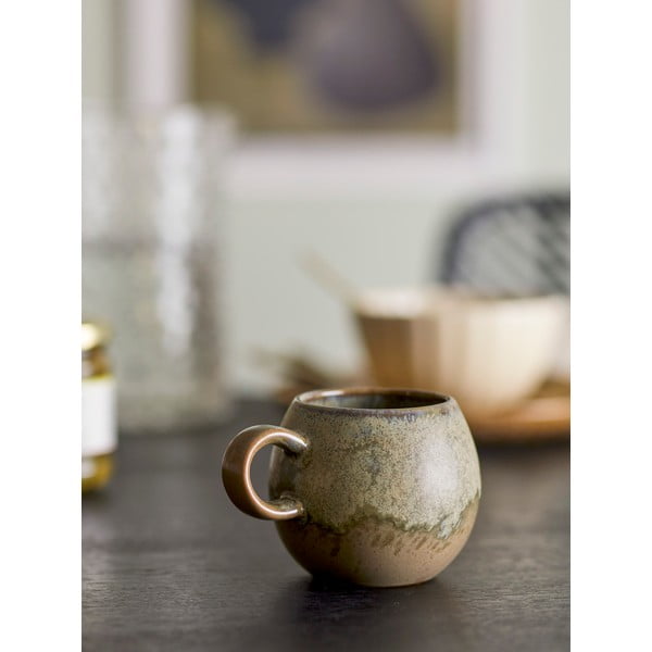 Кафява керамична чаша 280 ml Paula – Bloomingville-image-1