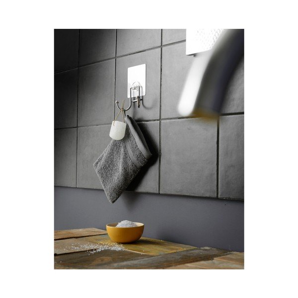 Закачалка от хромирана стомана с 2 куки Bestlock Magic Bath - Compactor-image-4