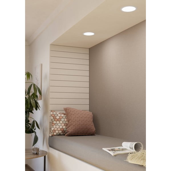 Бяло LED вградено осветление осветително тяло за таван FUEVA 5 – EGLO-image-2