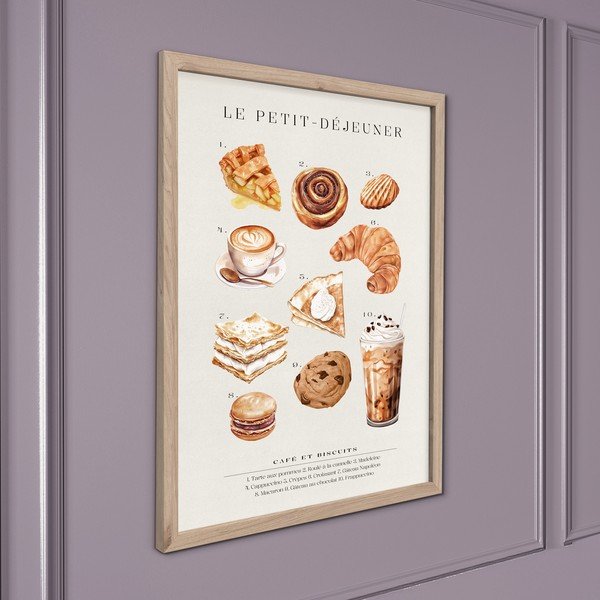 Картина 30x40 cm Petit Dejeuner – Styler-image-3