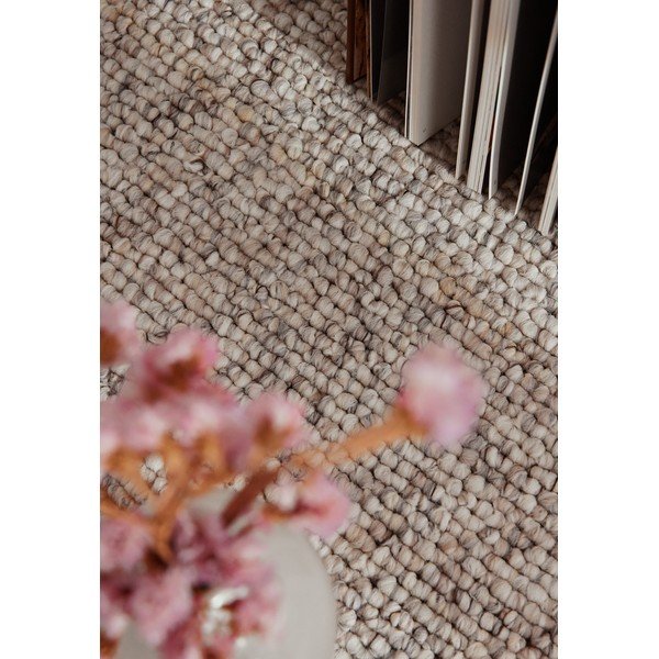 Сиво-кремав килим подходящ за пране 120x170 cm Rocco Dark Cream – Elle Decoration-image-4