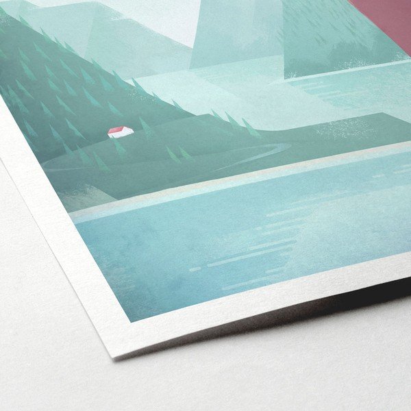 Плакат , 50 x 70 cm Norway - Travelposter-image-2