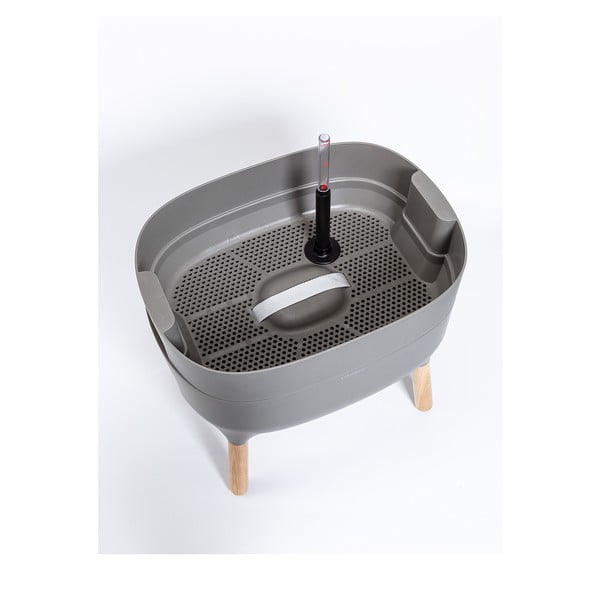 Пластмасов самонапояващ се съд за отглеждане на растения Urbalive – Plastia-image-3