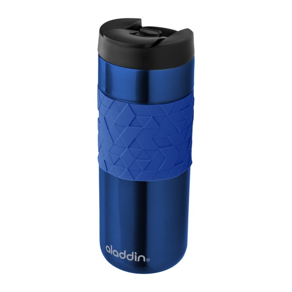 Modrý termohrnek Aladdin Easy-Grip Leak-Lock™, 470 ml