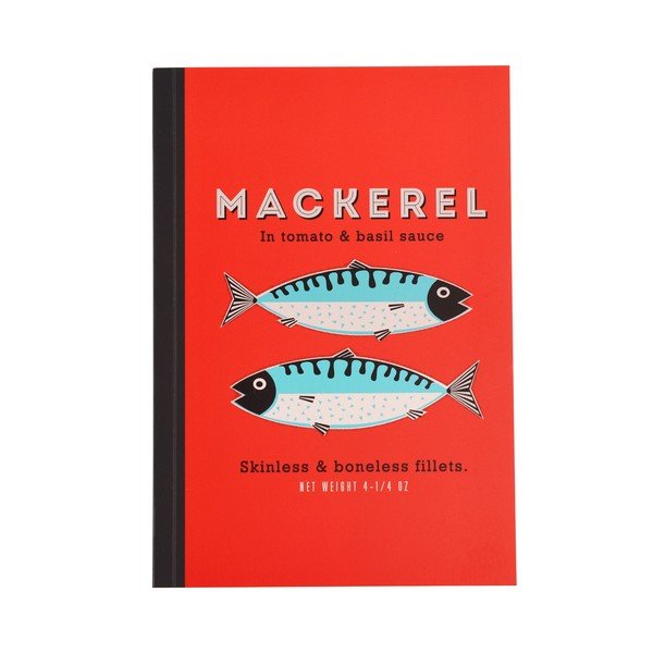 Тетрадка 60 страници формат A5 Fish - Rex London