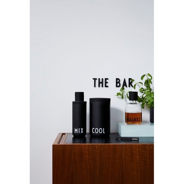 Стъклен кафеник за напитки, 500 ml - Design Letters-image-1