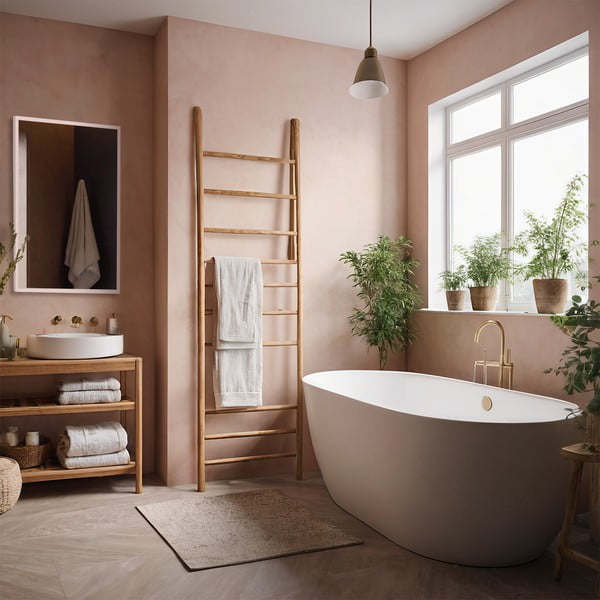 Стенно огледало 52x72 cm Pink – knor-image-1