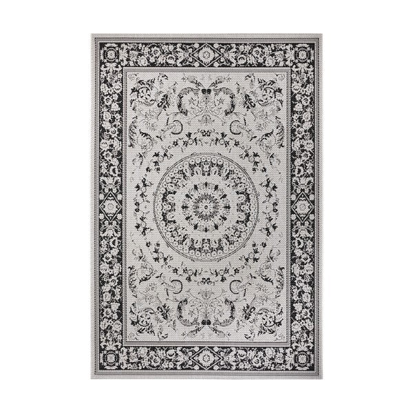 Черно-бежов килим за открито Прага, 80 x 150 cm - Ragami