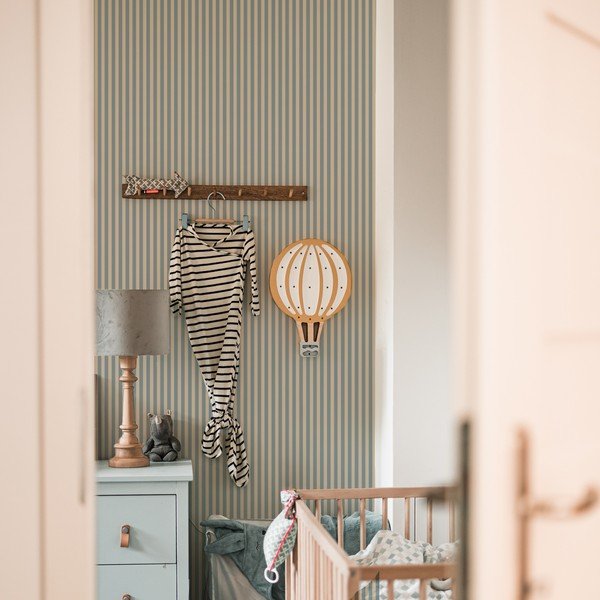 Хартиен детски тапет 50 cm x 280 cm Vintage Stripes - Dekornik-image-1