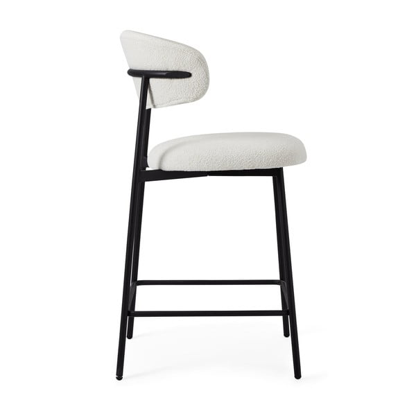 Бели бар столове в комплект 2 броя (височина на седалката 65 cm) Diana – Furnhouse-image-1