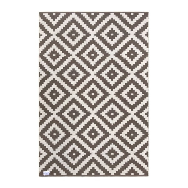 Сив и бежов двустранен килим, подходящ за употреба на открито Ava Malo, 60 x 90 cm - Green Decore