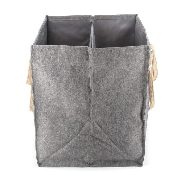 Сив текстилен кош за пране 71 l Laundry Hub Tweed duplo – Rolser-image-3