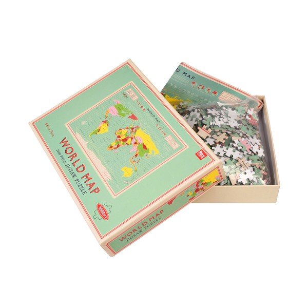 Пъзел (брой части 1000) World Map – Rex London-image-2