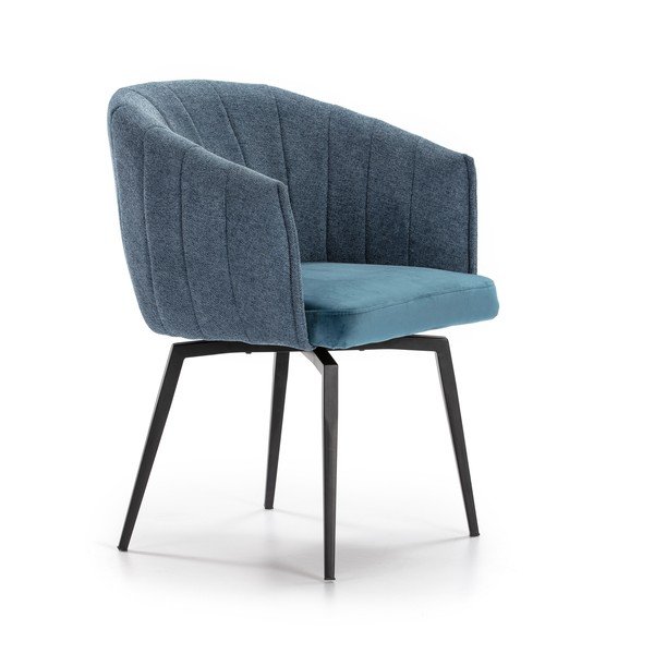 Син фотьойл Carina Swivel - Marckeric