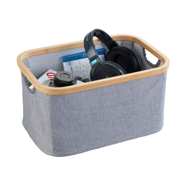 Baharui Бамбукова сгъваема кошница за съхранение Bahari - Wenko-image-4