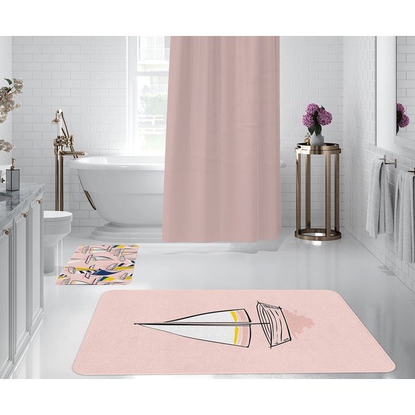 Розови постелки за баня в комплект от 2 - Oyo Concept-image-2
