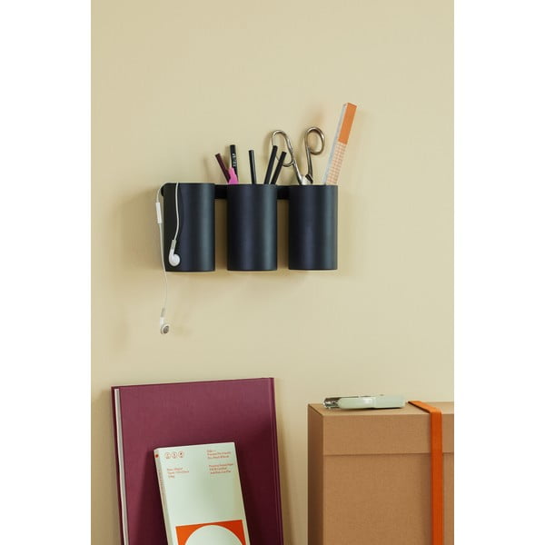 Метален органайзер за канцеларски материали Silo – Hübsch-image-1