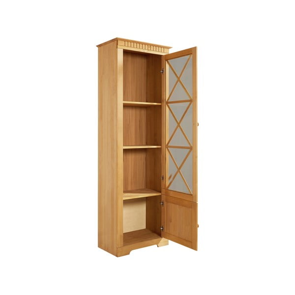 Витрина от масивен бор в естествен цвят 180x35 cm Lisa – Støraa-image-3