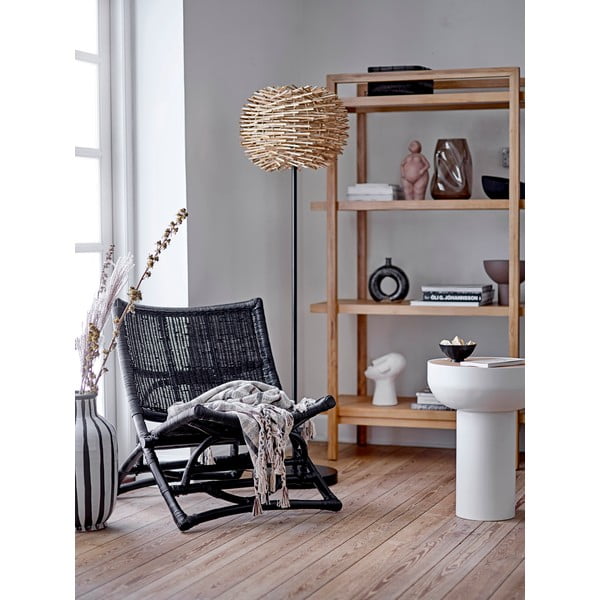 Черна керамична ваза Baldvin - Bloomingville-image-1