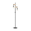 LED подова лампа в черен и естествен цвят (височина 166,5 cm) TOWNSHEND – EGLO