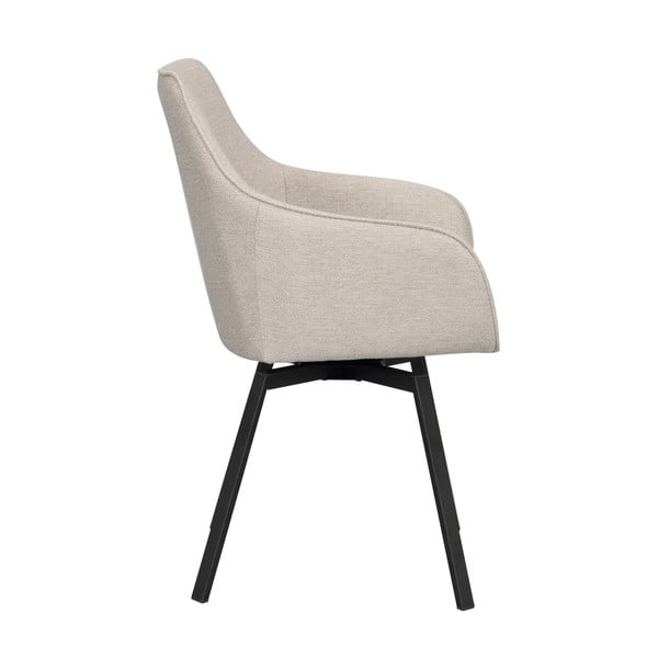 Бежови тапицирани трапезни столове в комплект 2 бр. Alison – Rowico-image-3