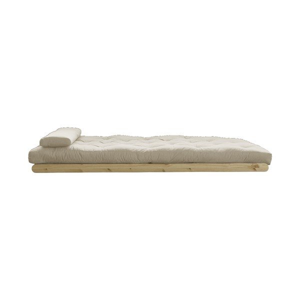 Двуместен променлив шезлонг Figo Natural Clear/Beige - Karup Design-image-2
