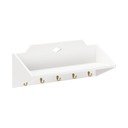 Бяла стенна детска закачалка 75x27 cm Luca – Cam Cam Copenhagen