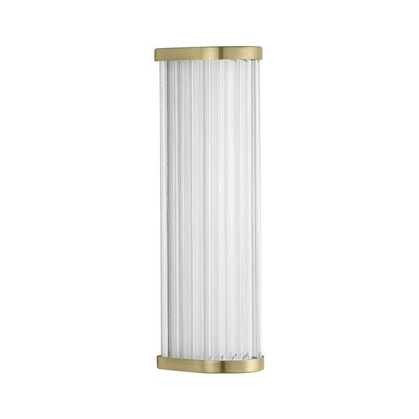 Матово златиста метална LED стенна лампа Vitree – Nova Luce