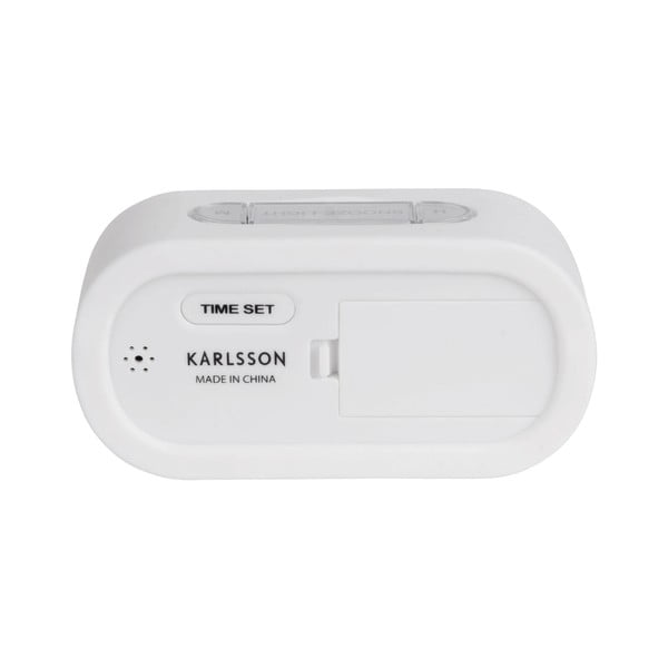 Бял гумиран будилник Gummy - Karlsson-image-2