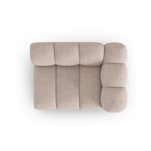 Бежов модулен диван (десен ъгъл) Lupine – Micadoni Home-image-3