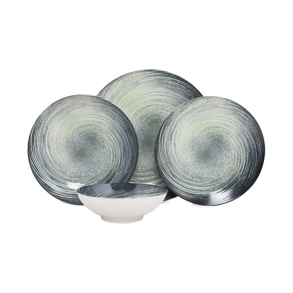 Комплект за хранене от порцелан 24 бр. - Hermia