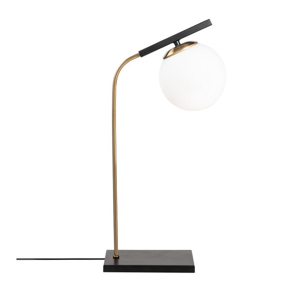 Черна метална настолна лампа Opviq lights Nona - Opviq lights-image-3