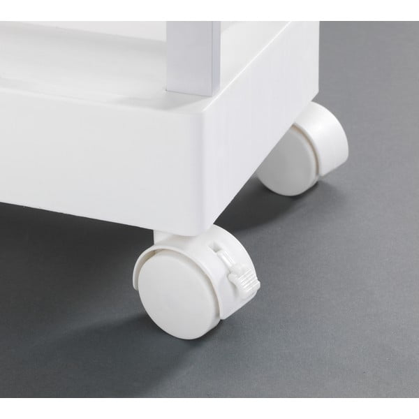 Бял пластмасов подвижен рафт 45x80 cm Mino - Wenko-image-1