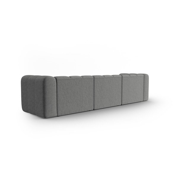 Сив диван 318 см Lupine - Micadoni Home-image-4