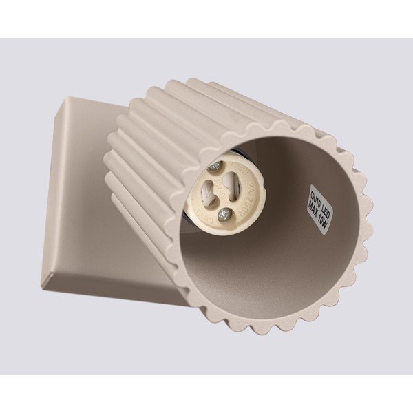 Кафяво-сив метален прожектор 8x16 cm Gleam – Sollux-image-4