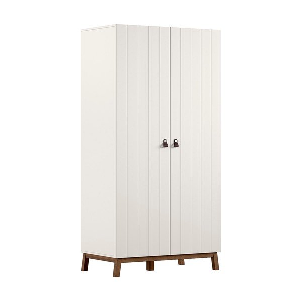 Бежов детски гардероб 99x196x58 cm Sezane – Vipack