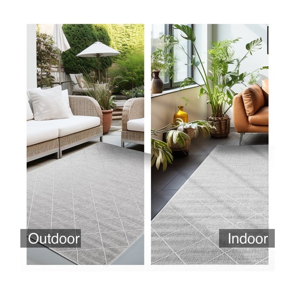Сив външен килим 80x150 cm Zagora – Ayyildiz Carpets-image-4